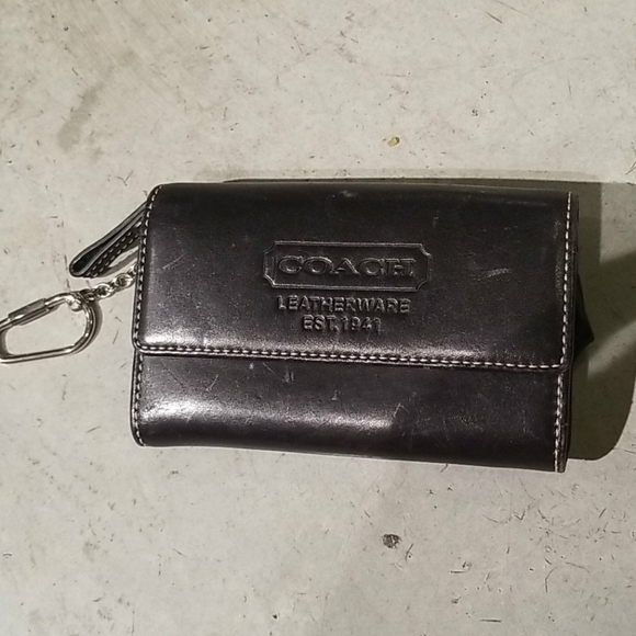 Coach keychain wallet - Picture 1 of 11